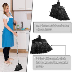 152 Long Handle Heavy Duty Broom for Indoor/Outdoor Cleaning