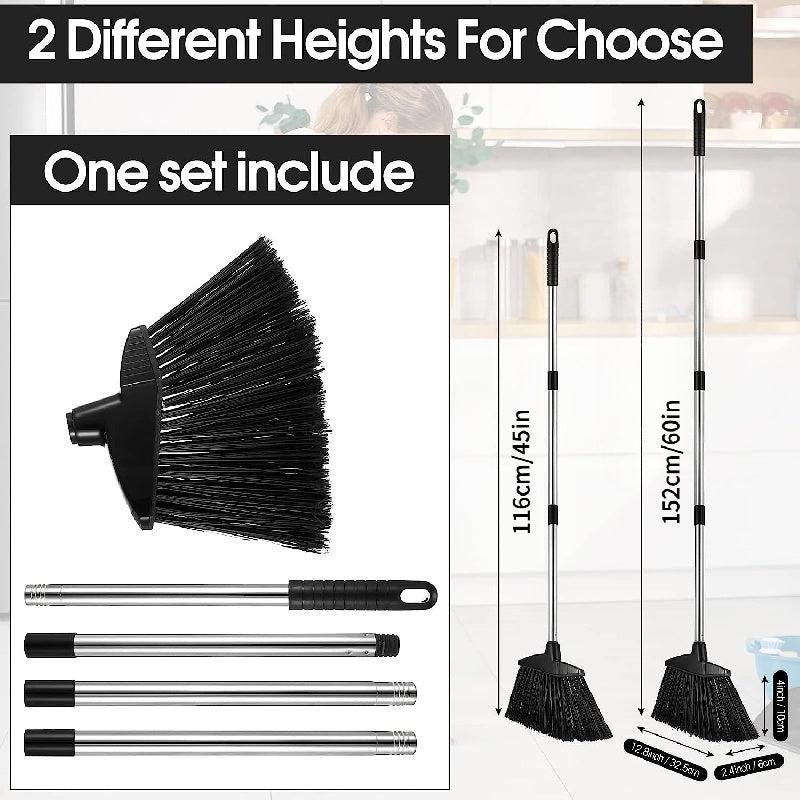 152 Long Handle Heavy Duty Broom for Indoor/Outdoor Cleaning