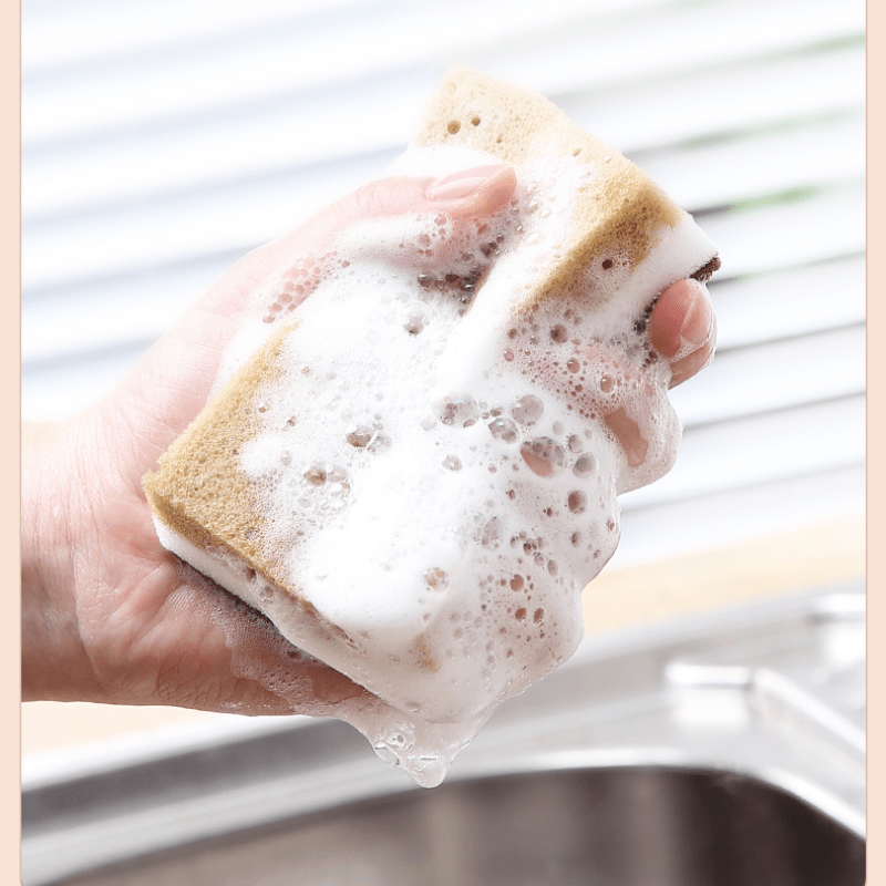 Double Sided Dish Washing Sponge - Clean Pots and Pans