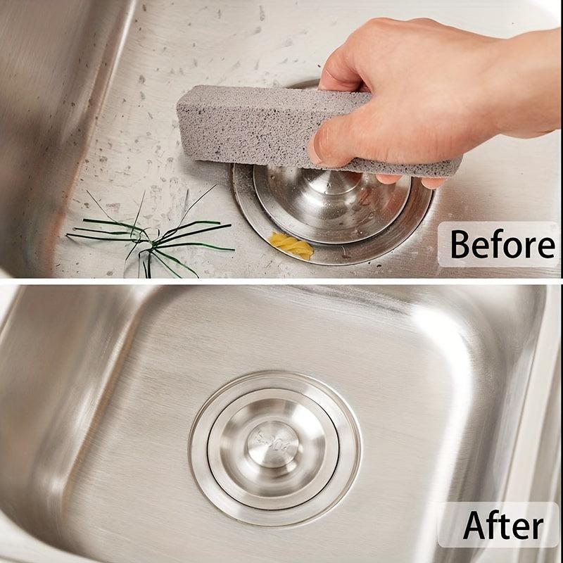 6pcs Pumice Stone Cleaning Pad Multifunctional Toilet Ring Grills Bathroom