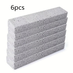 6pcs Pumice Stone Cleaning Pad Multifunctional Toilet Ring Grills Bathroom