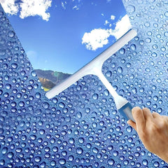 2pcs Shower Squeegee Glass Wiper Water Removal Scraper