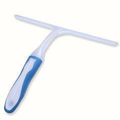 2pcs Shower Squeegee Glass Wiper Water Removal Scraper