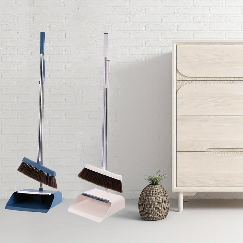 Thickened Large Broom and Dustpan Set with Long Handle