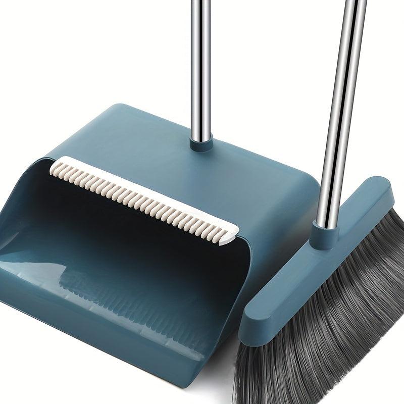 Thickened Large Broom and Dustpan Set with Long Handle