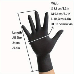 Nitrile Disposable Gloves Waterproof Household Cleaning Labor Protection