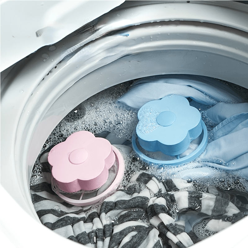 Washing Machine Hair Removal Laundry Hair Filter Cleaning Balls Bag