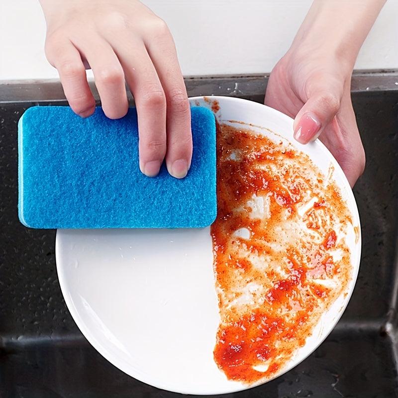 Colored Cleaning Sponge for Kitchen and Pot Scrubbing - 20pcs