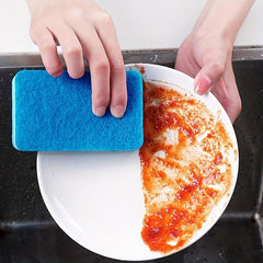 Colored Cleaning Sponge for Kitchen and Pot Scrubbing - 20pcs
