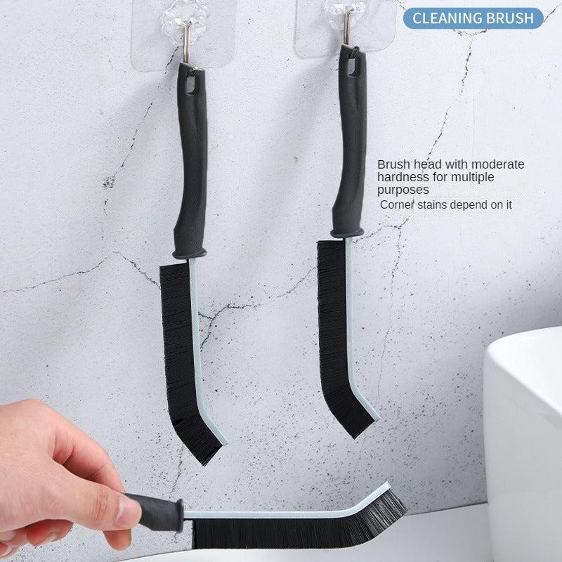 Long Handle Hard Bristle Brush for Groove Cleaning