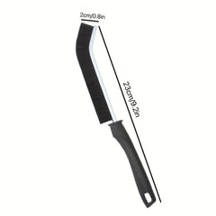 Long Handle Hard Bristle Brush for Groove Cleaning