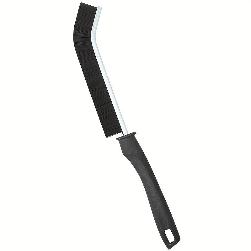 Long Handle Hard Bristle Brush for Groove Cleaning