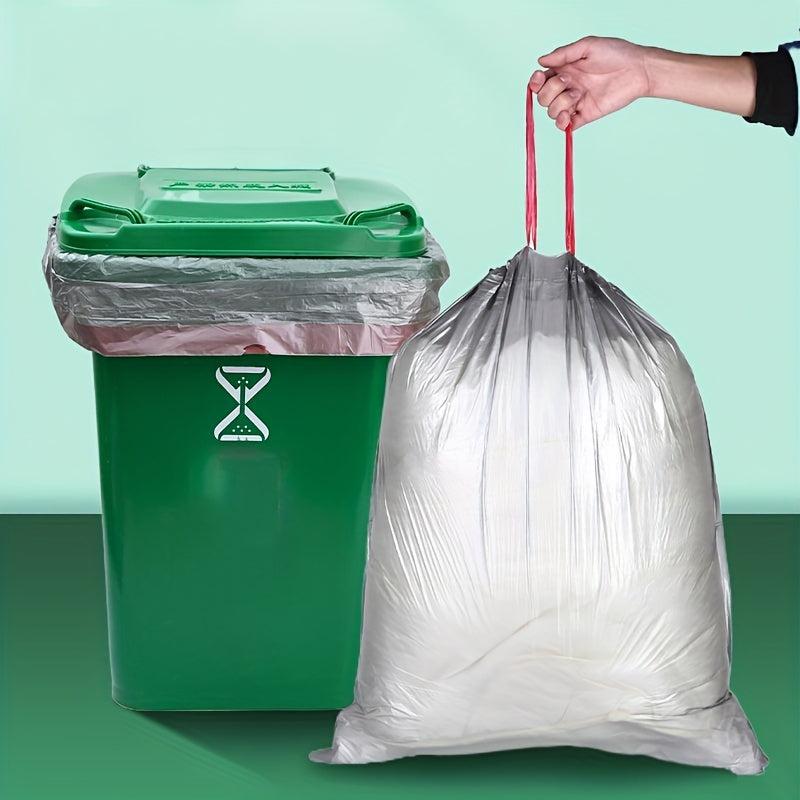 15pcs Hand Drawstring Thickened Garbage Bag