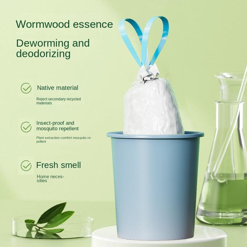 Thickened Drawstring Garbage Bag with Automatic Closure
