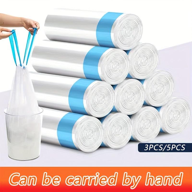 Thickened Drawstring Garbage Bag with Automatic Closure