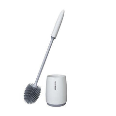 Silicone Toilet Brush Quick Draining Wall/Floor Cleaning Tool