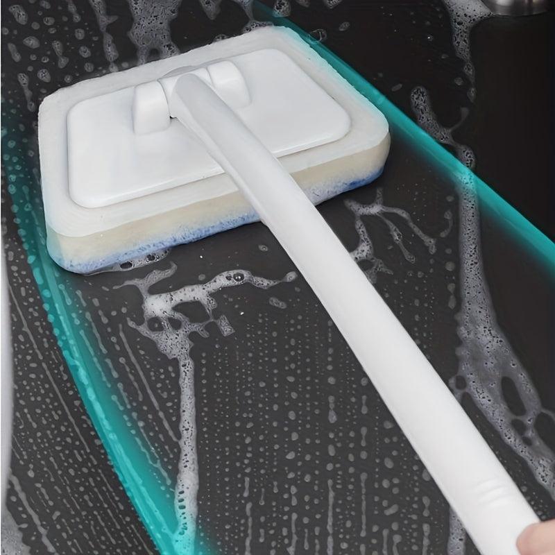 Long Handle Tub And Tile Cleaning Sponge Brush