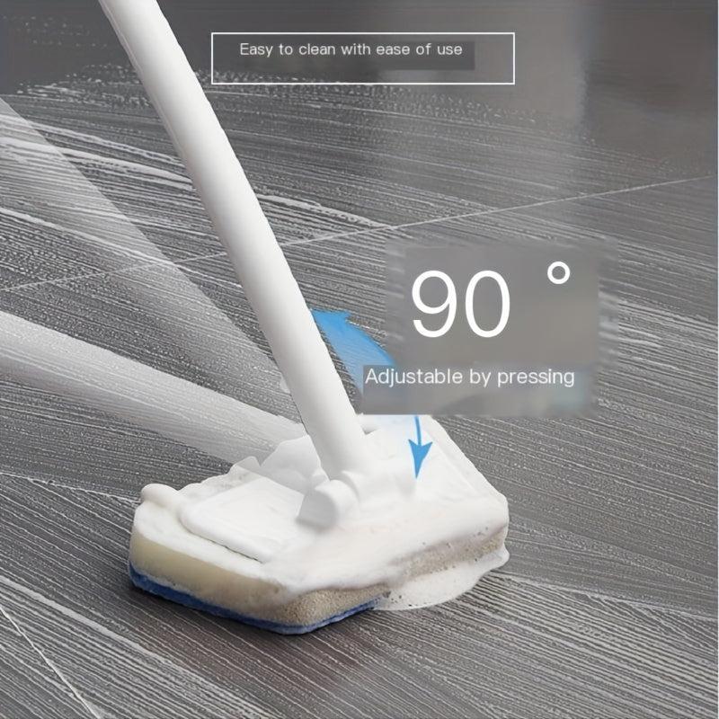 Long Handle Tub And Tile Cleaning Sponge Brush