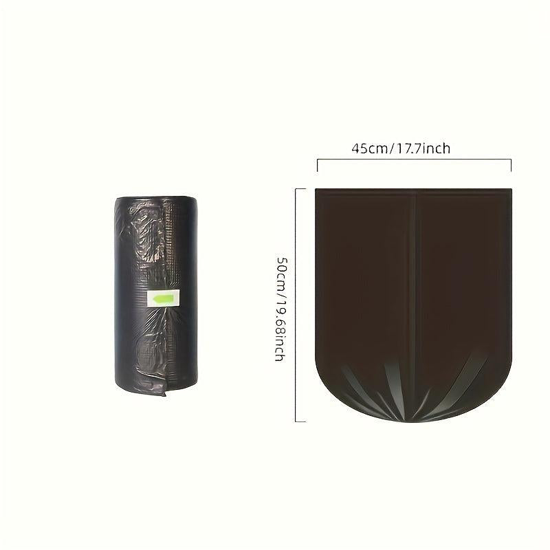 100pcs Disposable Garbage Bags - Trash Bags with Handle