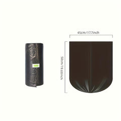 100pcs Disposable Garbage Bags - Trash Bags with Handle
