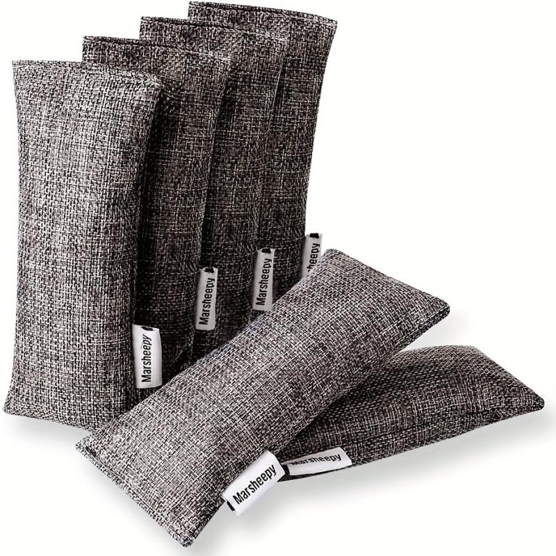 6pcs Bamboo Charcoal Deodorant Bags Activated Charcoal Odor Absorber