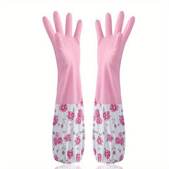 Kitchen Dishwashing Gloves Latex Rubber Gloves Durable Waterproof Gloves