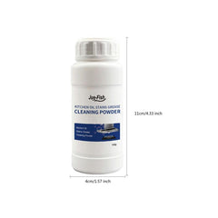 3pcs Kitchen Heavy Cleaner Degreasing Powder Rust Stain Remover