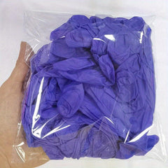 50pcs Nitrile Gloves Soft Industrial Powder Latex Protective G