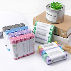 100 Disposable Garbage Bags Flat Mouth Trash Bags Kitchen Waste