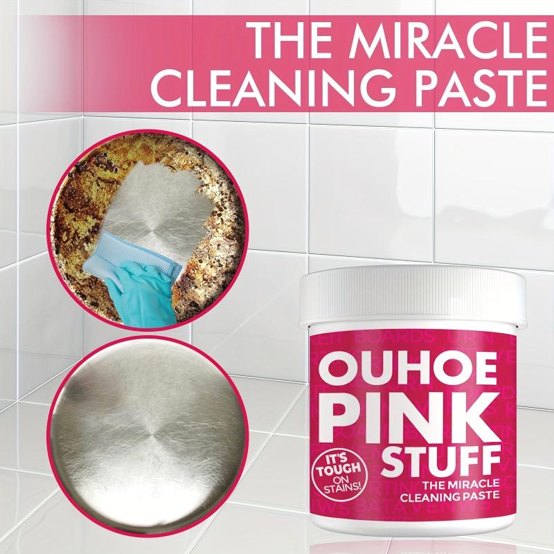Universal Pink Cleaning Powder for Heavy Kitchen Stains