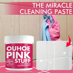 Universal Pink Cleaning Powder for Heavy Kitchen Stains