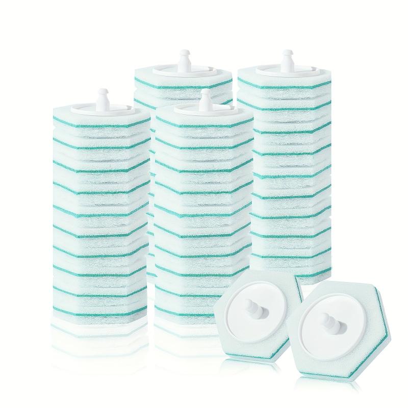 60-Count Disposable Toilet Cleaning Wand Refills - Upgraded Material