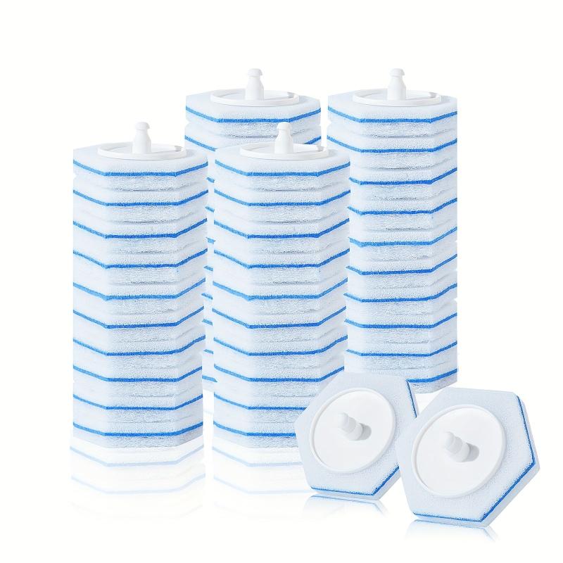 60-Count Disposable Toilet Cleaning Wand Refills - Upgraded Material