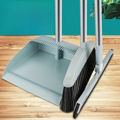 3pcs Broom And Dustpan Set Long Handle Sweeping Set For Home