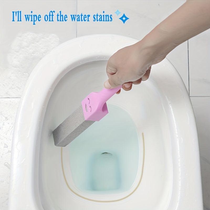 Toilet Cleaning Brush Set with Pumice Stone Stick