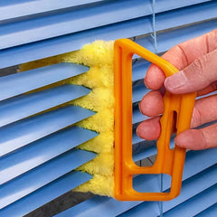 2pcs Window Blind Cleaning Brush 7 Finger Dusting Cleaner Tool