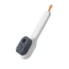 2pcs Long Handle Shoe Brush Soft Fur Cleaning Brush Automatic Li