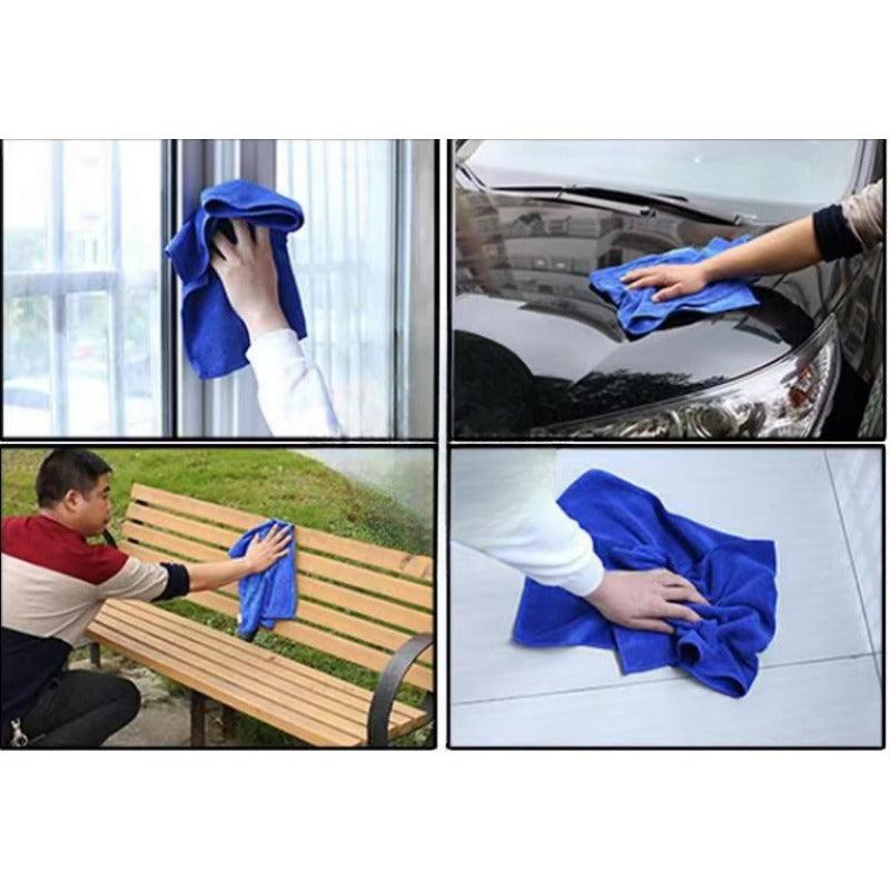 6pcs Microfiber Cleaning Cloth for Household and Kitchen Cleaning