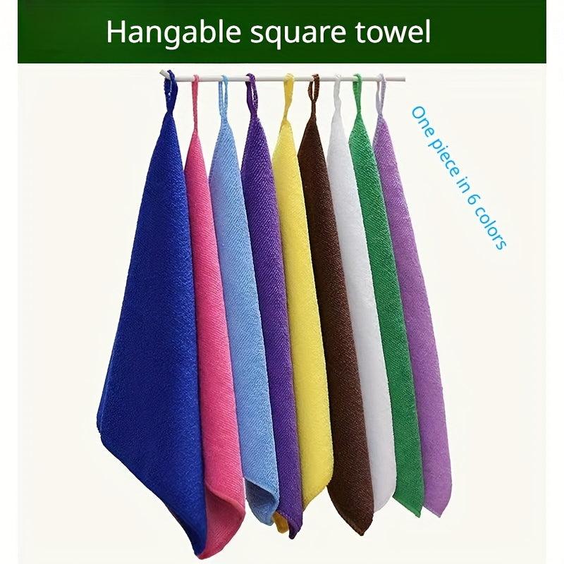 6pcs Microfiber Cleaning Cloth for Household and Kitchen Cleaning