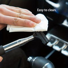 Portable Wiper Scraper Cleaning Car Rearview Mirror 2 in 1 Window Cleaner