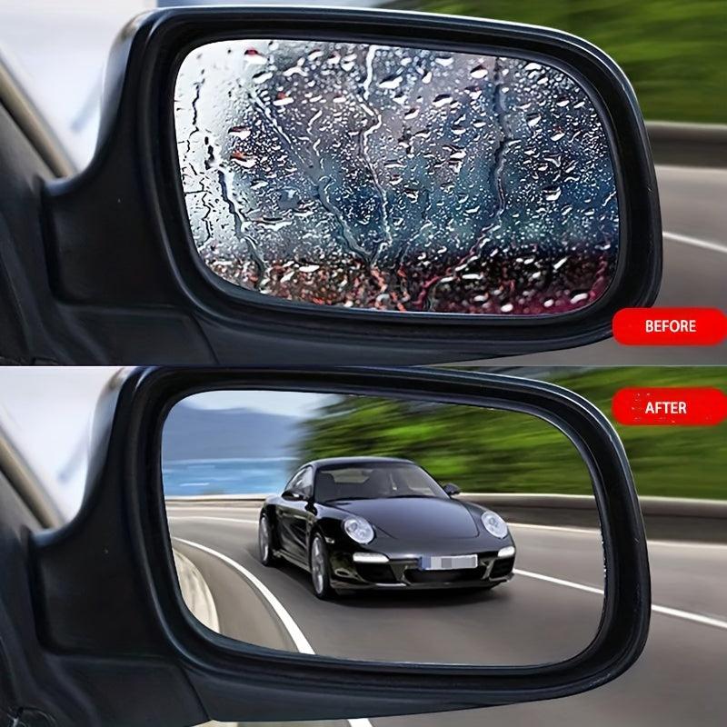 Portable Wiper Scraper Cleaning Car Rearview Mirror 2 in 1 Window Cleaner