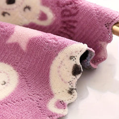 10pcs Reusable Cleaning Cloth Cartoon Printed Rag Dishwashing Cloth