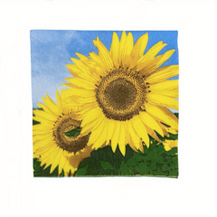 Sunflower Printing Paper Napkins - Decorative for Birthday Tea Party Wedding