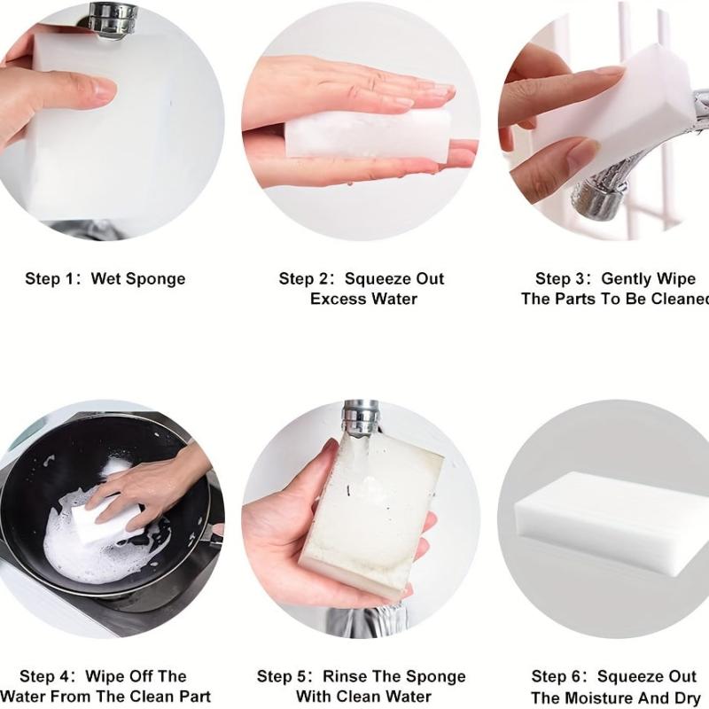 Magic Sponge Eraser Non Scratch Scrub Sponge for Kitchen Cleaning