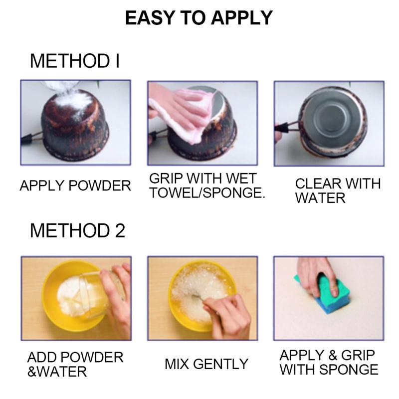 Kitchen Cleaning Powder Heavy Stains Remover for Range Hood Stove