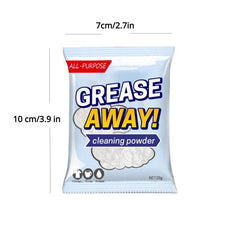 Kitchen Cleaning Powder Heavy Stains Remover for Range Hood Stove