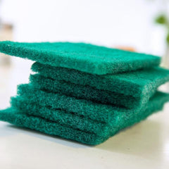 10pcs Colorful Dish Towels Rags Scouring Pads