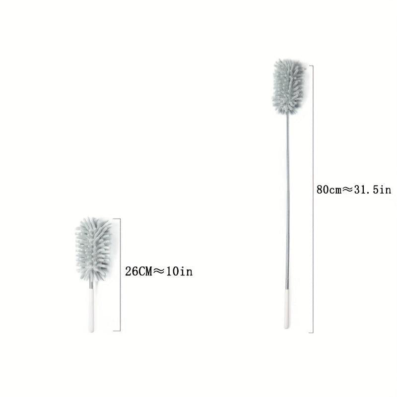 2pcs Telescopic Microfiber Hand Feather Duster Cleaning Supplies