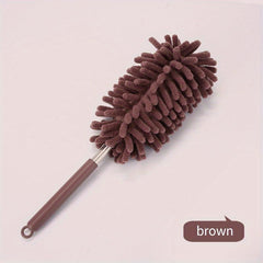 2pcs Telescopic Microfiber Hand Feather Duster Cleaning Supplies