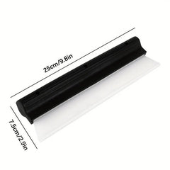 Silicone Straight Strip Scraper Car Windshield Cleaning Squeegee